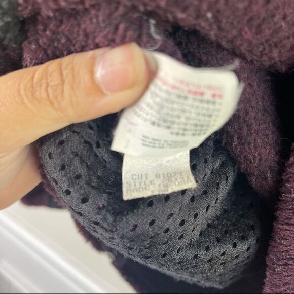 Vintage patagonia deep pile‎ Retro X Plum purple full zip jacket small women's - Picture 6 of 7